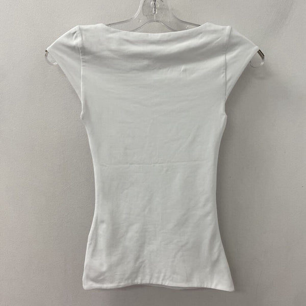 ARITZIA WOMEN'S TOP white XS