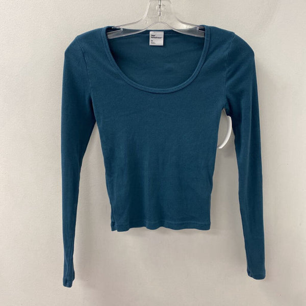 TNA WOMEN'S TOP teal XS