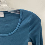 TNA WOMEN'S TOP teal XS