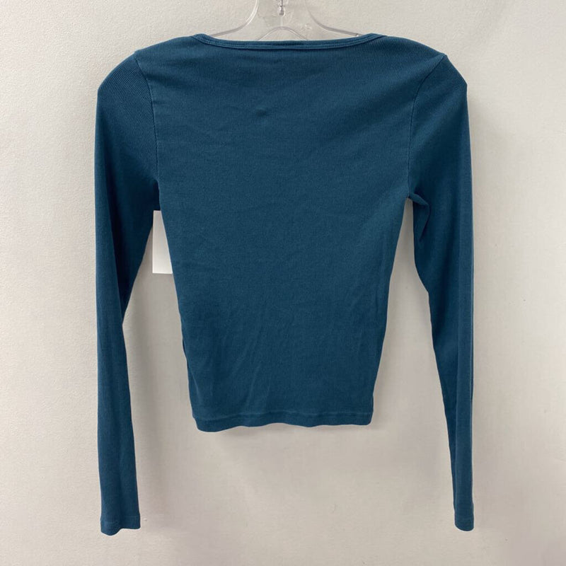 TNA WOMEN'S TOP teal XS