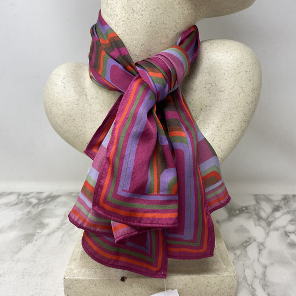 WOMEN'S SCARF/SHAWL pink green orange brown