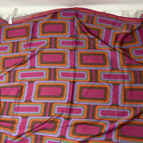WOMEN'S SCARF/SHAWL pink green orange brown