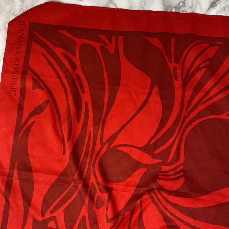 Banana Republic WOMEN'S SCARF/SHAWL red brown