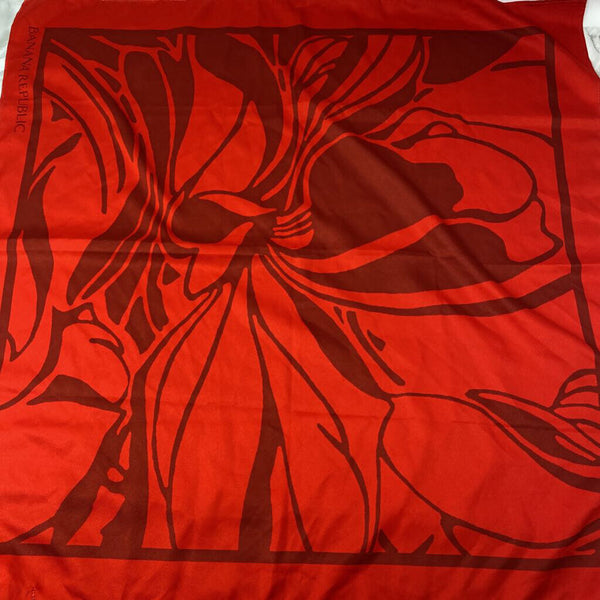 Banana Republic WOMEN'S SCARF/SHAWL red brown