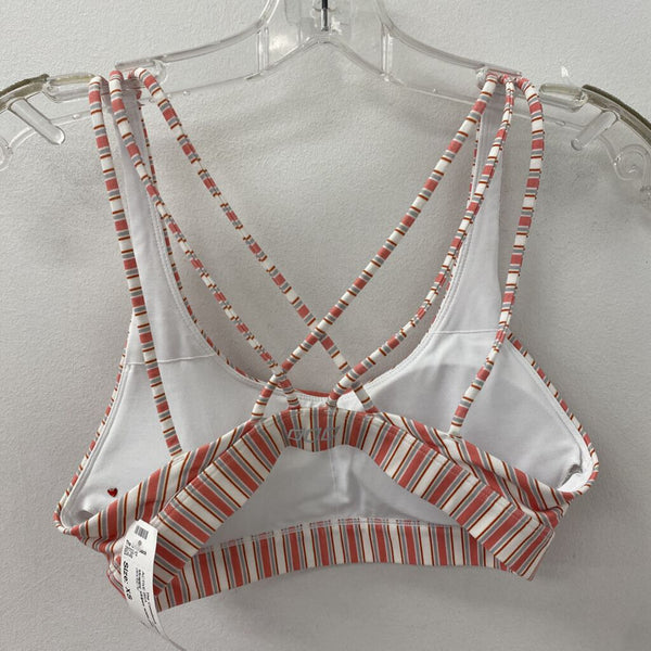 LORNA JANE WOMEN'S ACTIVE BRA white pink XS
