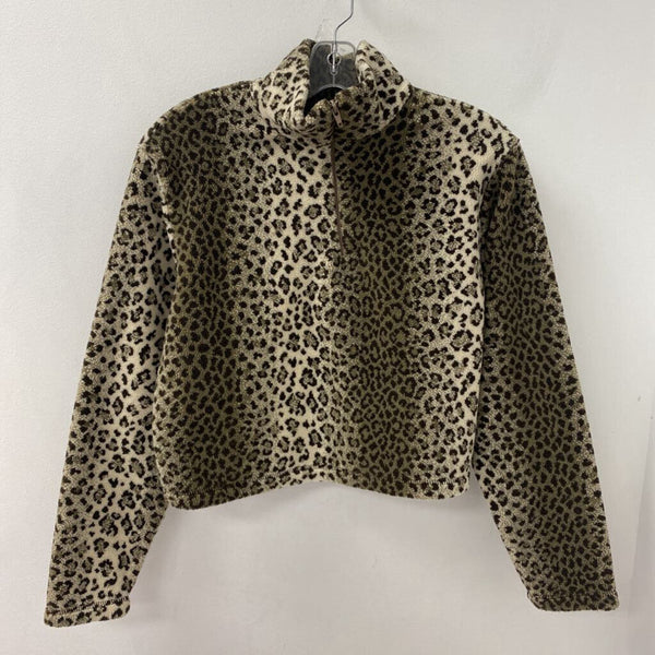 CENTRAL PARK WEST WOMEN'S SWEATER cream brown S