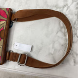 FOSSIL WOMEN'S BAG beige brown orange pink