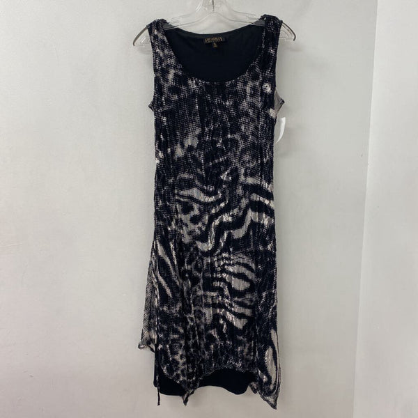 picadilly WOMEN'S DRESS black pink M