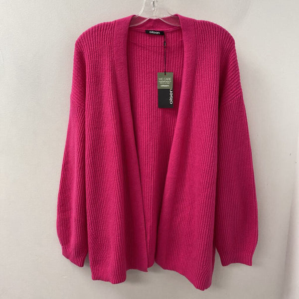 OLSEN WOMEN'S CARDIGAN pink L