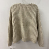 LOFT WOMEN'S CARDIGAN beige gold XL