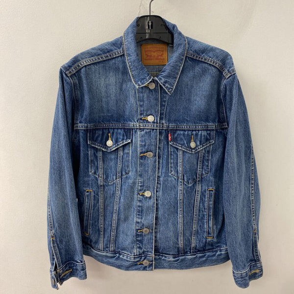 LEVI WOMEN'S BLAZER/JACKET blue L