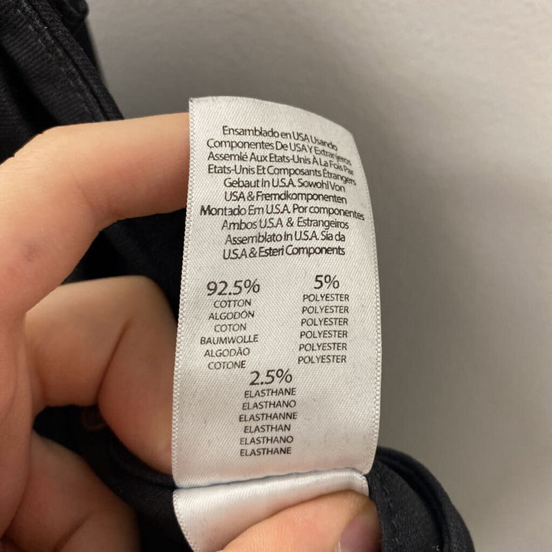 MOTHER WOMEN'S JEANS black S/26