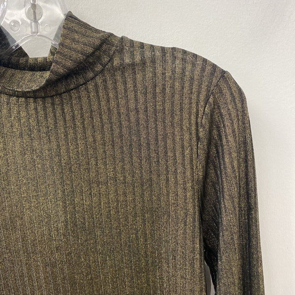 WOMEN'S TOP black gold M/3