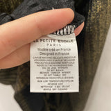 WOMEN'S TOP black gold M/3