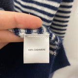 Meir WOMEN'S SWEATER grey navy XL
