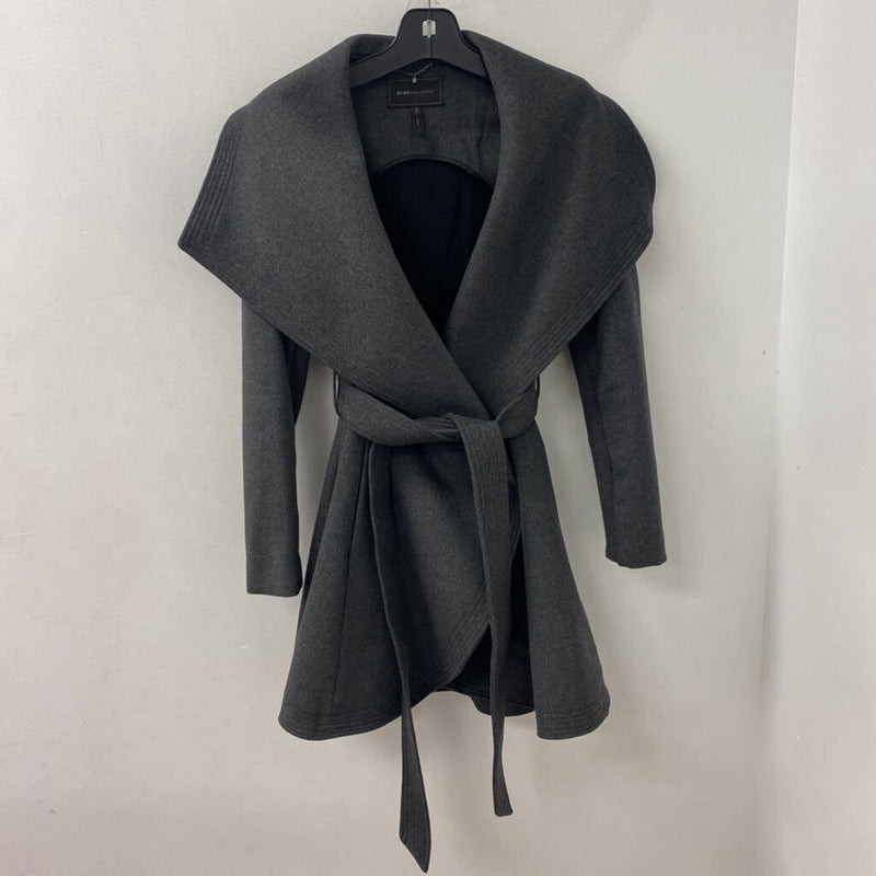 BCBGMAXAZRIA WOMEN'S COAT grey S