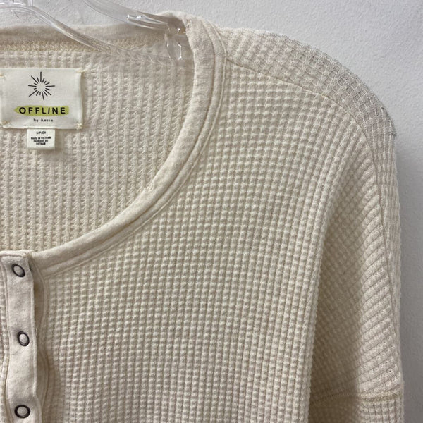 AERIE WOMEN'S TOP cream S