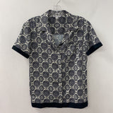 Solid & Striped WOMEN'S BLOUSE/SHIRT black cream mix XS