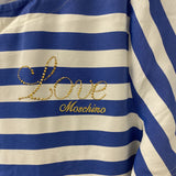 LOVE MOSCHINO WOMEN'S TOP white blue mix 8