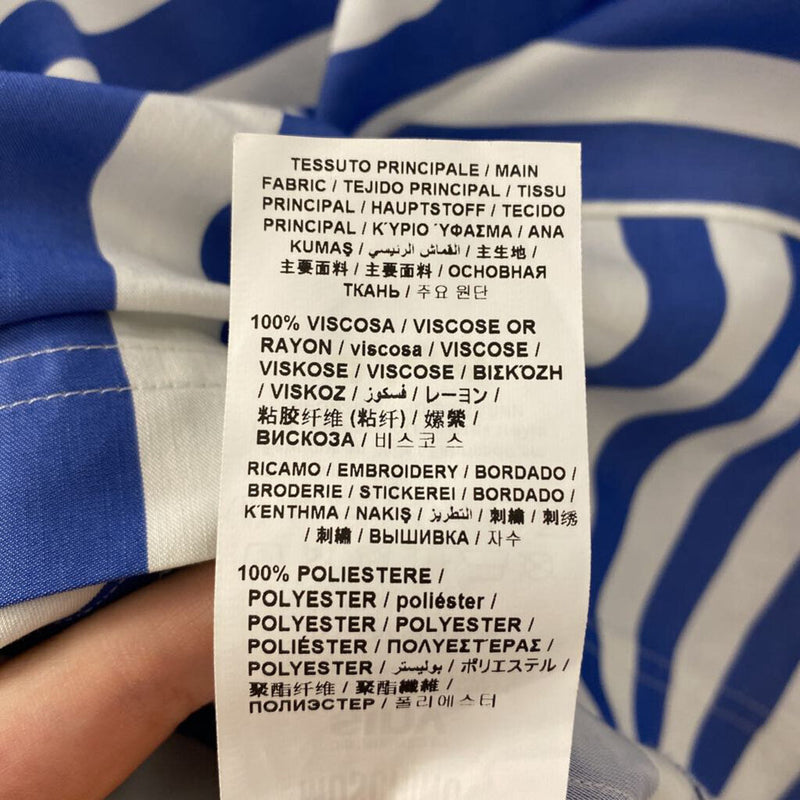 LOVE MOSCHINO WOMEN'S TOP white blue mix 8