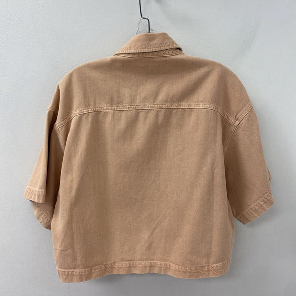 AGOLDE WOMEN'S TOP salmon XS