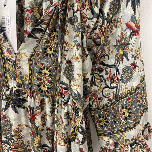LEMONWOOD WOMEN'S DRESS blue red gold mix S/M