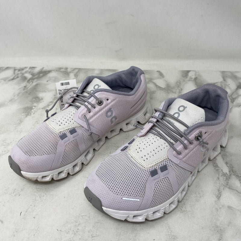 ON CLOUD WOMEN'S SNEAKERS lilac white mix 5