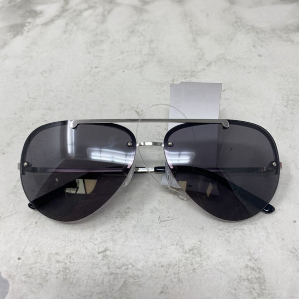 WOMEN'S SUNGLASSES black silver