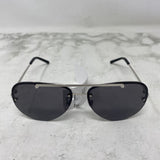 WOMEN'S SUNGLASSES black silver