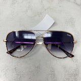QUAY WOMEN'S SUNGLASSES gold
