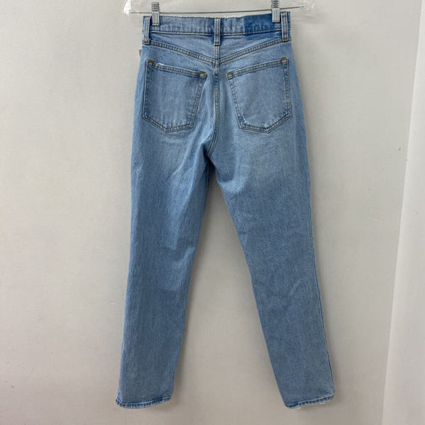 ABERCROMBIE & FITCH WOMEN'S JEANS light blue XS/25