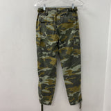 MOTHER WOMEN'S PANTS green mix XS/24
