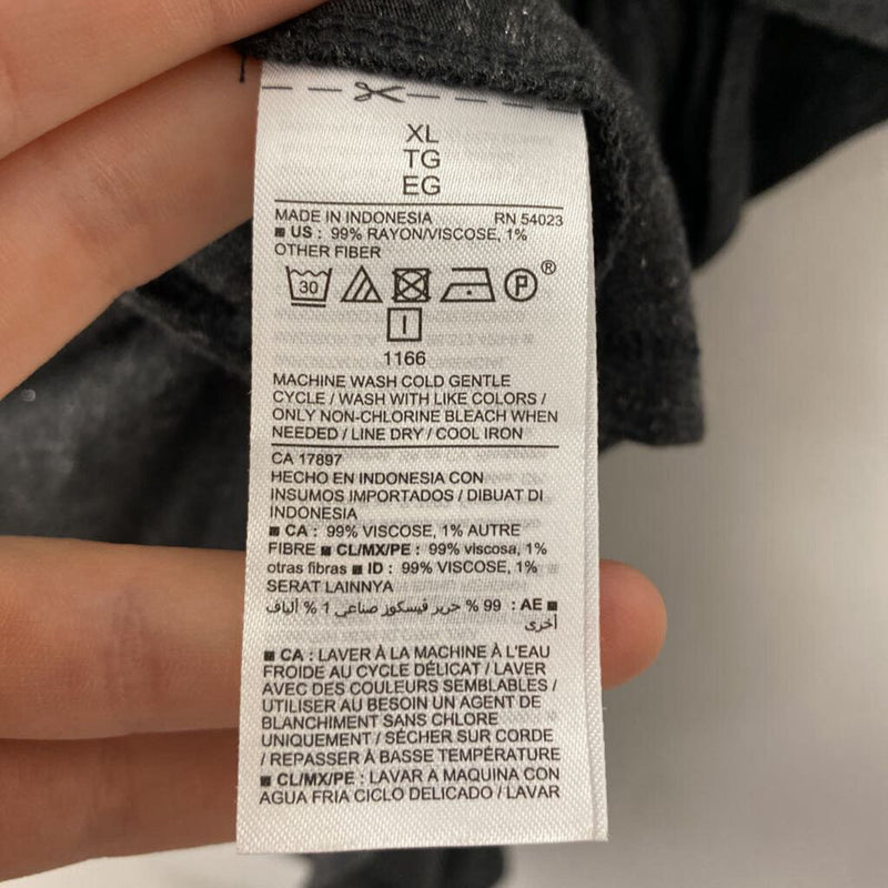 OLD NAVY WOMEN'S T-SHIRT charcoal XL
