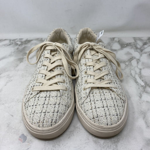 ZARA WOMEN'S SNEAKERS cream mix 40
