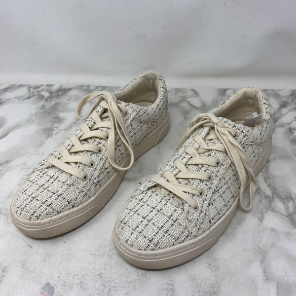ZARA WOMEN'S SNEAKERS cream mix 40
