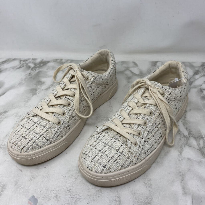 ZARA WOMEN'S SNEAKERS cream mix 40