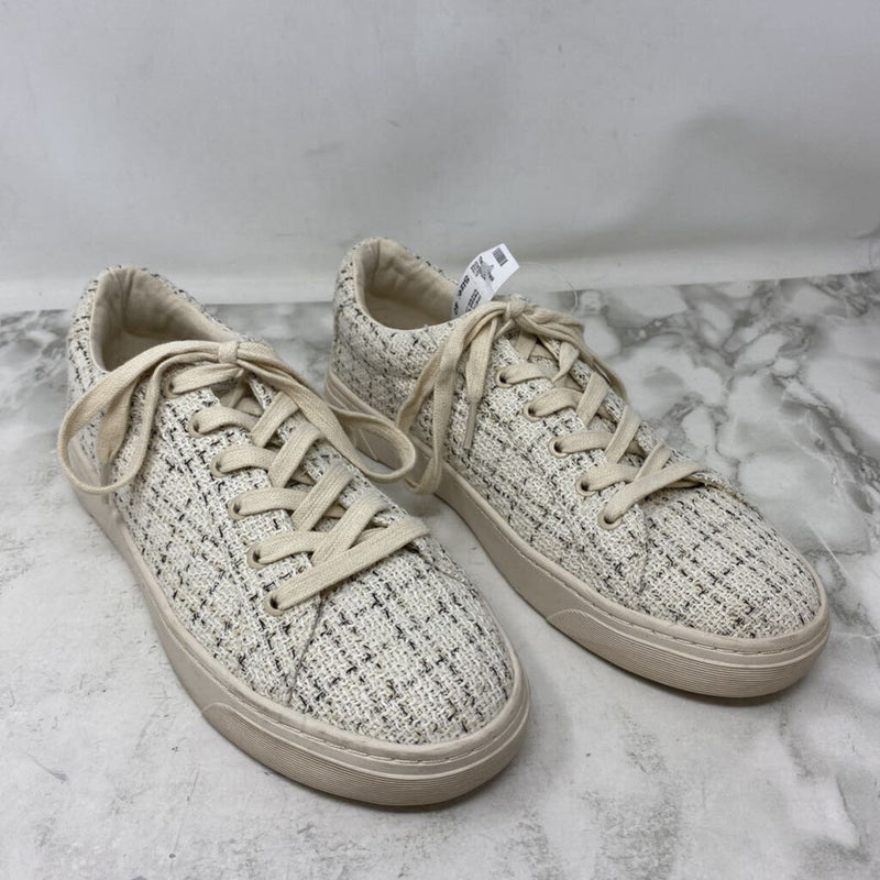 ZARA WOMEN'S SNEAKERS cream mix 40