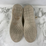 ZARA WOMEN'S SNEAKERS cream mix 40