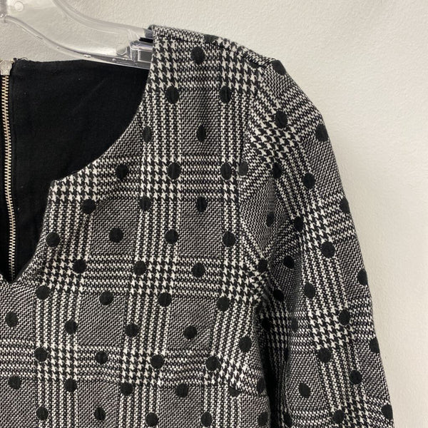 TALBOTS WOMEN'S TOP black grey mix MP