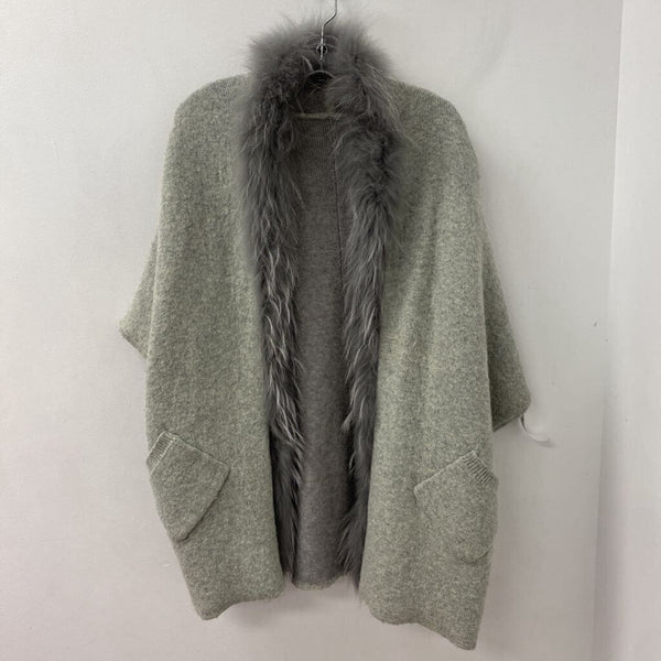 WOMEN'S CARDIGAN grey S/M