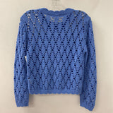 CURRENT AIR WOMEN'S SWEATER blue XS