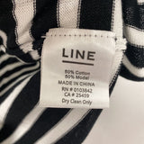 LINE WOMEN'S SWEATER black white XS