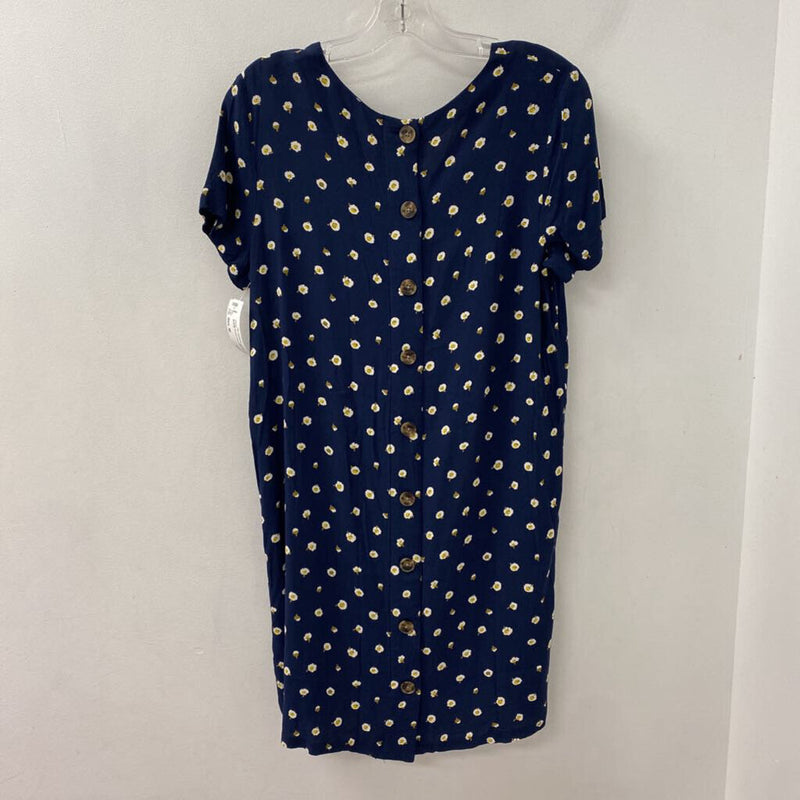 MADEWELL WOMEN'S DRESS navy white mix M