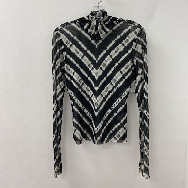 AFRM WOMEN'S TOP black grey mix S