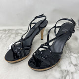 STUART WEITZMAN WOMEN'S SANDALS black tan mix 9