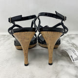 STUART WEITZMAN WOMEN'S SANDALS black tan mix 9