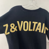ZADIG & VOLTAIRE WOMEN'S SWEATER black gold S