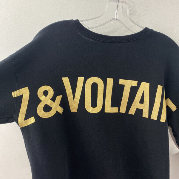 ZADIG & VOLTAIRE WOMEN'S SWEATER black gold S