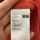 UNIQLO WOMEN'S TOP dark orange XS