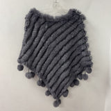 SANDOVA WOMEN'S PONCHO/CAPE grey O/S